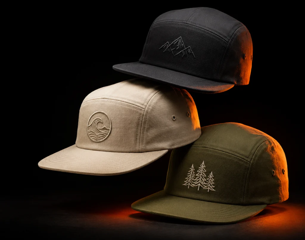 Custom 5 Panel caps