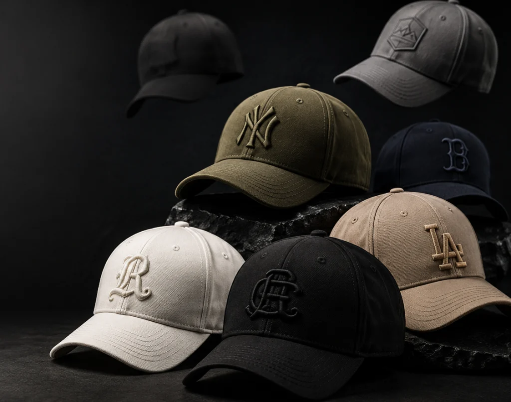 embroidered caps