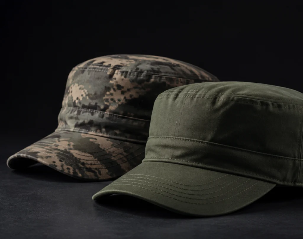military caps